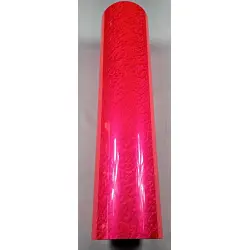 24" x 10 foot Fluorescent Pink Leaf