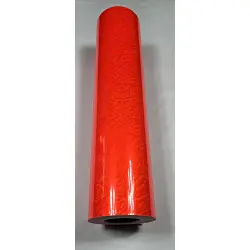 24" x 10 foot Fluorescent Red Leaf