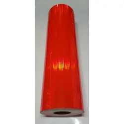 24" x 10 foot Fluorescent Red Oil Slick