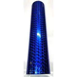 24" x 10 foot Royal Blue Large Engine Turned