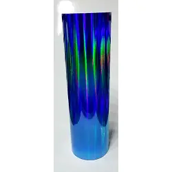 24" x 10 foot Sky Blue Oil Slick